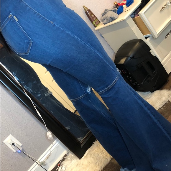 Denim flare jeans - Picture 5 of 8
